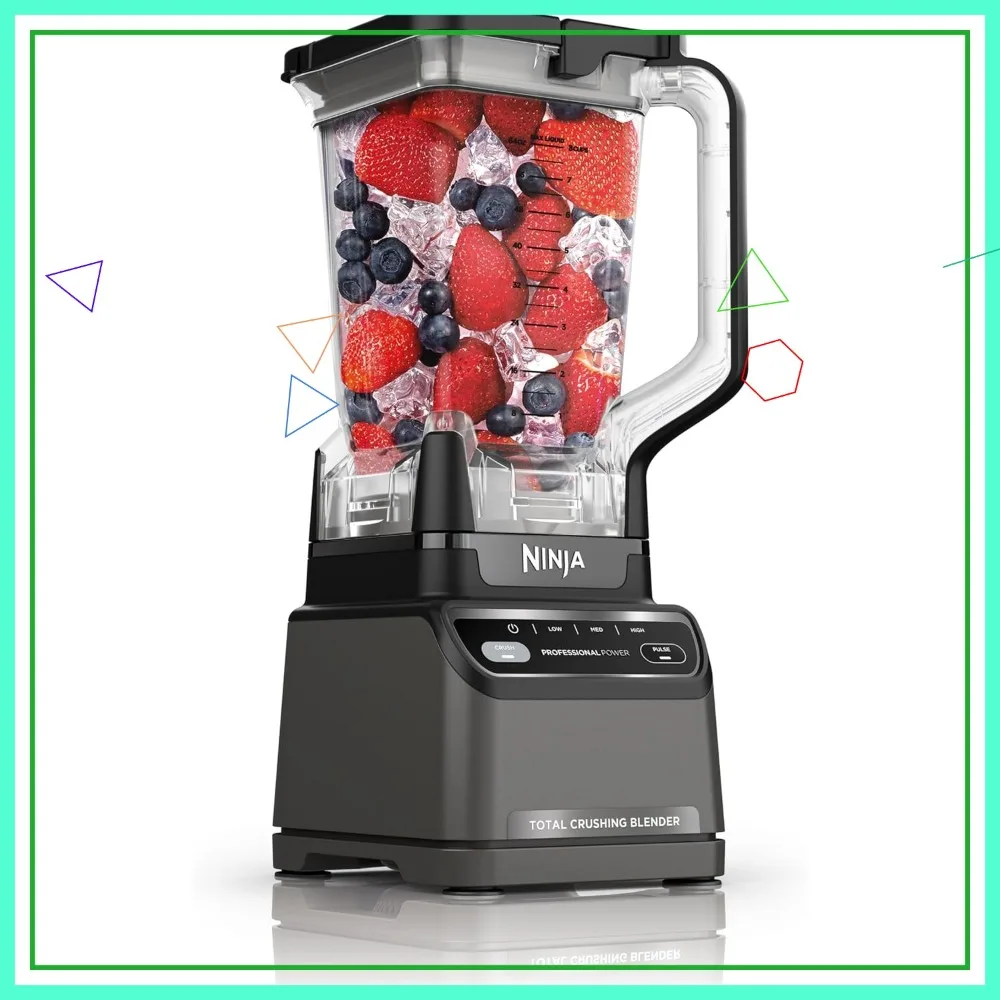 

Professional Blender 2.0, 1200W Auto-iQ Program, Total Crushing Blades, 72oz Pitcher for Smoothies & Frozen Drinks