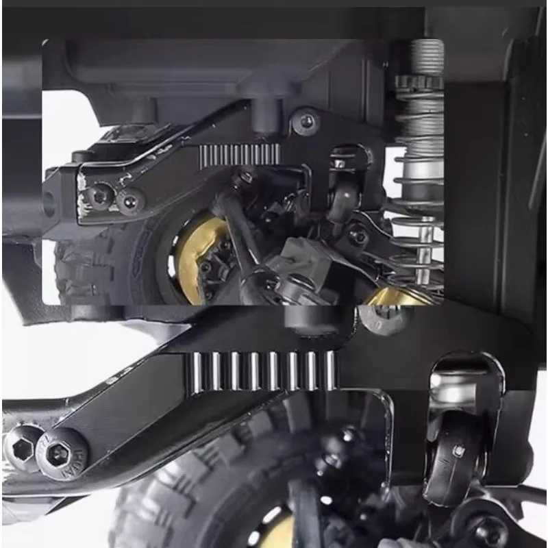 

Metal Fixed Steering Rod for 1/10 TRAXXAS TRX4 TRX6 RC Crawler, Black Anodized Replacement upgrade accessories/Panhard Bar