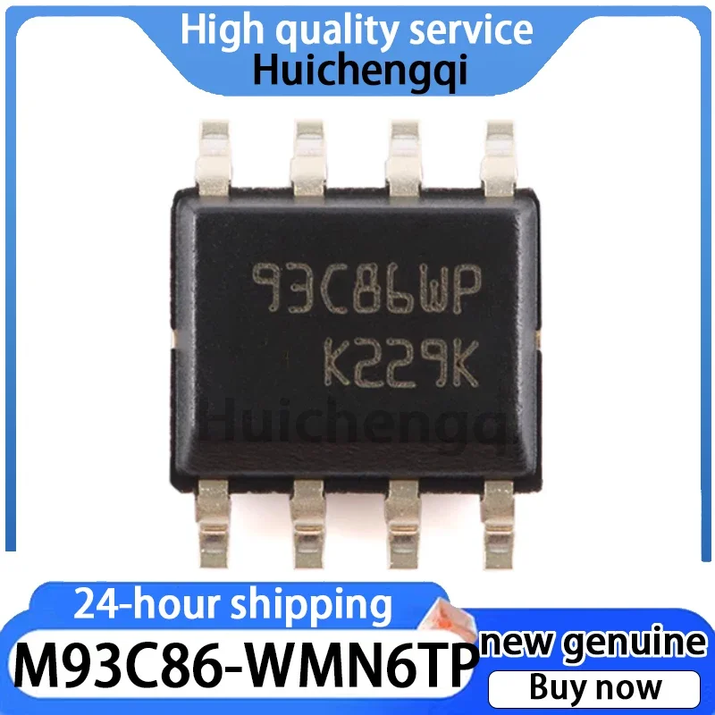 10PCS Brand New Original M93C86-WMN6TP Package SOIC-8 16Kbit MICROWIRE Serial Access EEPROM Chip