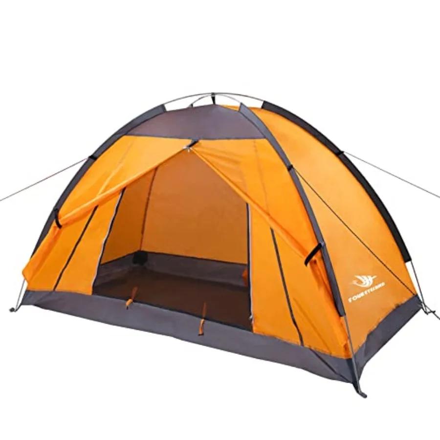 

7.2 × 4 × 4 Feet Single Backpack Tent, Waterproof Camping and Hiking Tent can be Used by One Person, Light and Durable