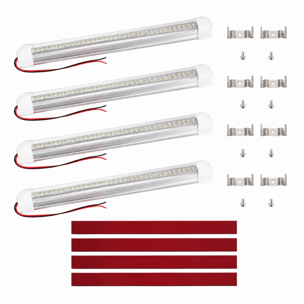 4-パック耐久性のある-72led-led-ランプチューブ-dc-12v-80v-低電圧-led-ライトバースイッチ付き白色光-6500k-ライトチューブ-rv