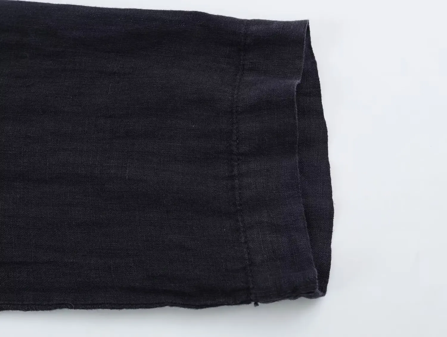 BSAY 2026 Herbst Neue Elegante Einfarbige Chinesische Bluse mit Stehkragen, Froschknöpfen, Seitlicher Schnürung, Langen Ärmeln, Locker Sitzendes Freizeithemd für Damen – Detail 5