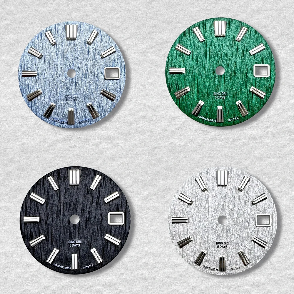 

28.5mm Gs Logo Dial Suitable for Nh35 Nh36 High Quality Japan Movement Watch Modification Accessories