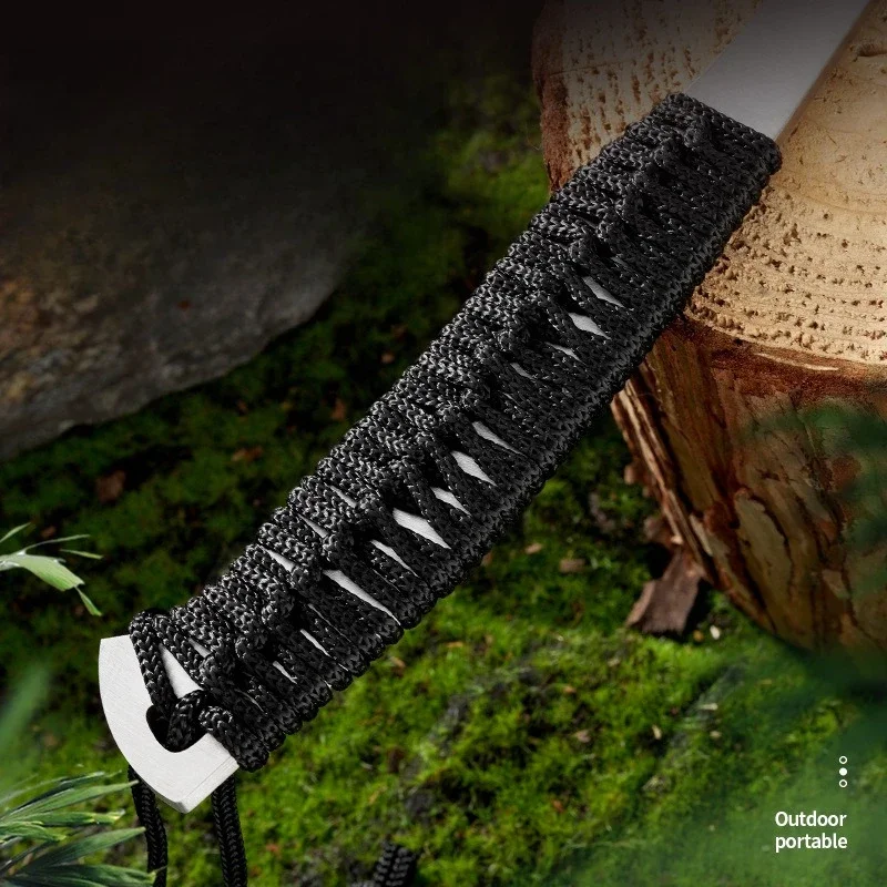 فأس يدوي متعدد الوظائف خارجي محمول لإنقاذ السيارة فأس تقطيع للتخييم فأس EDC للدفاع عن النفس #4