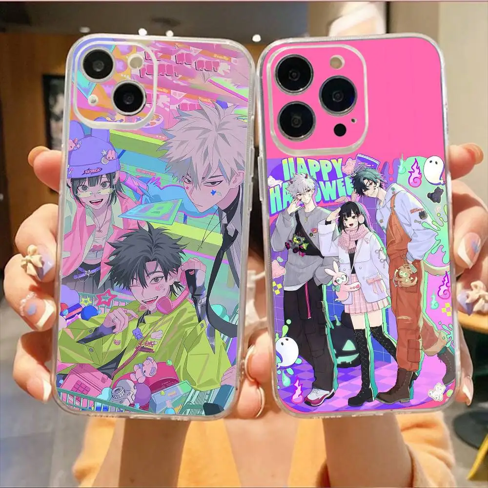 

Link Click Phone Case For iPhone17,16,15,14,13,12,11 Plus,Pro Max Soft Transparent Cover