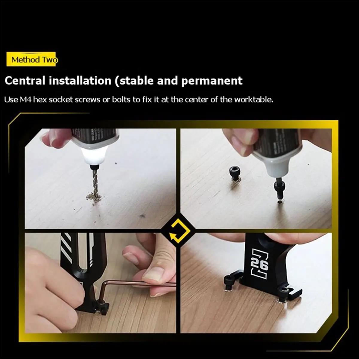 A10R Ultrasonic Cutter Knife Aluminum Support Stand with Multi-Angle Adjustable C-Clamp Support Stand for Y10 Y09 DIY Project