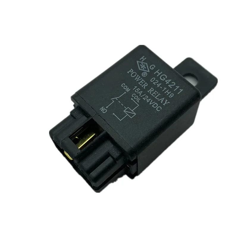 에어컨 릴레이 HG4211 중고 CNHTC SINOTRUK HOWO 대형 트럭 부품, 380 T7H T5G SITRAK C7H 따뜻한 24V 15A