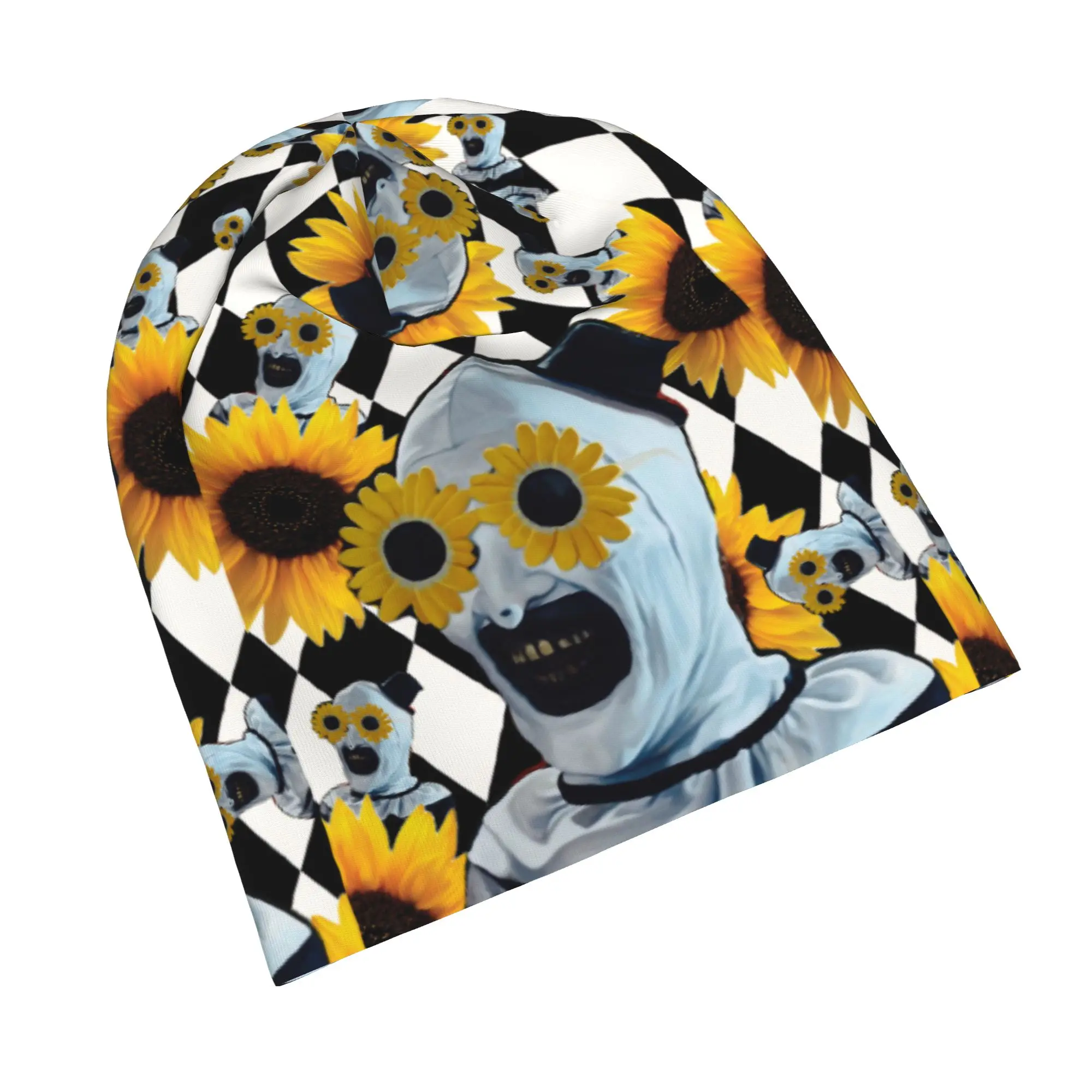 Terrifier Daisy Skullies Beanies Hat Horror Movie Autumn Winter Unisex Outdoor Cap Warm Multifunction Bonnet Hat