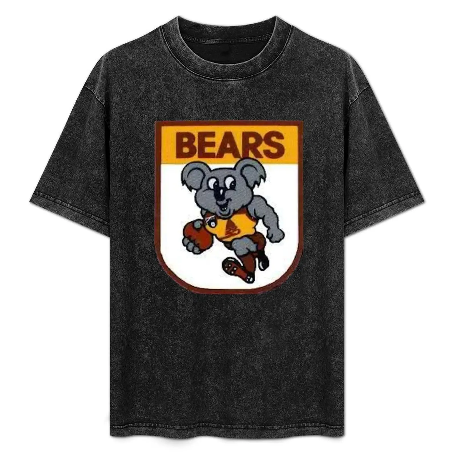 

Brisbane bears football AFL Footy australian football T-Shirt Streetwear Print Tee Shirt