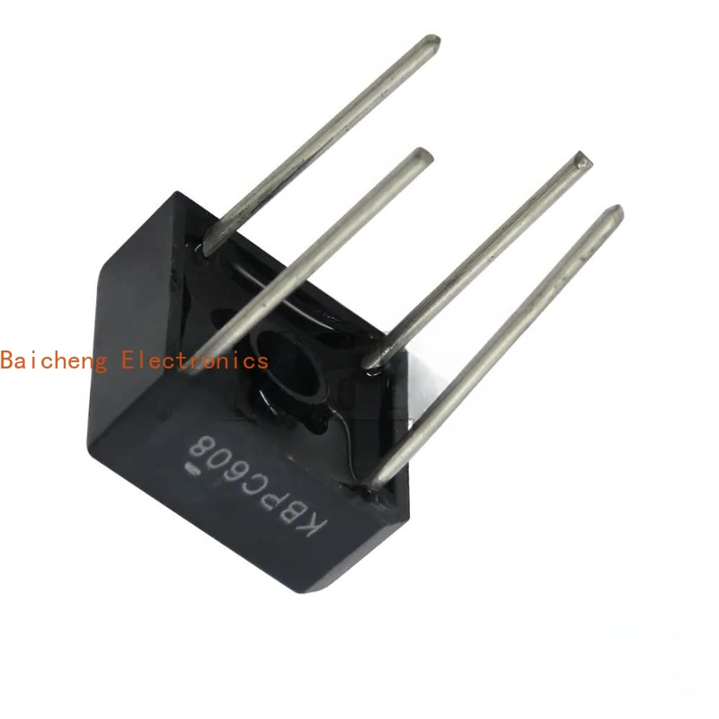 Image 4: Redresseur de pont à diodes KBPC608 800V 6A, 10 pièces