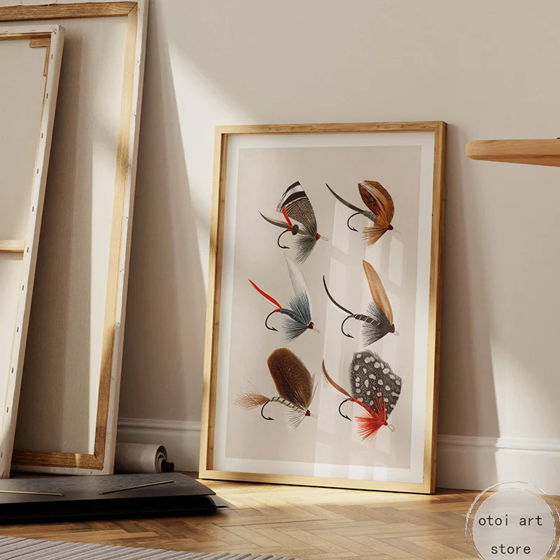 Affiches d'art de pêche à la m - Outdoor Hunting Pictures avis et prix
