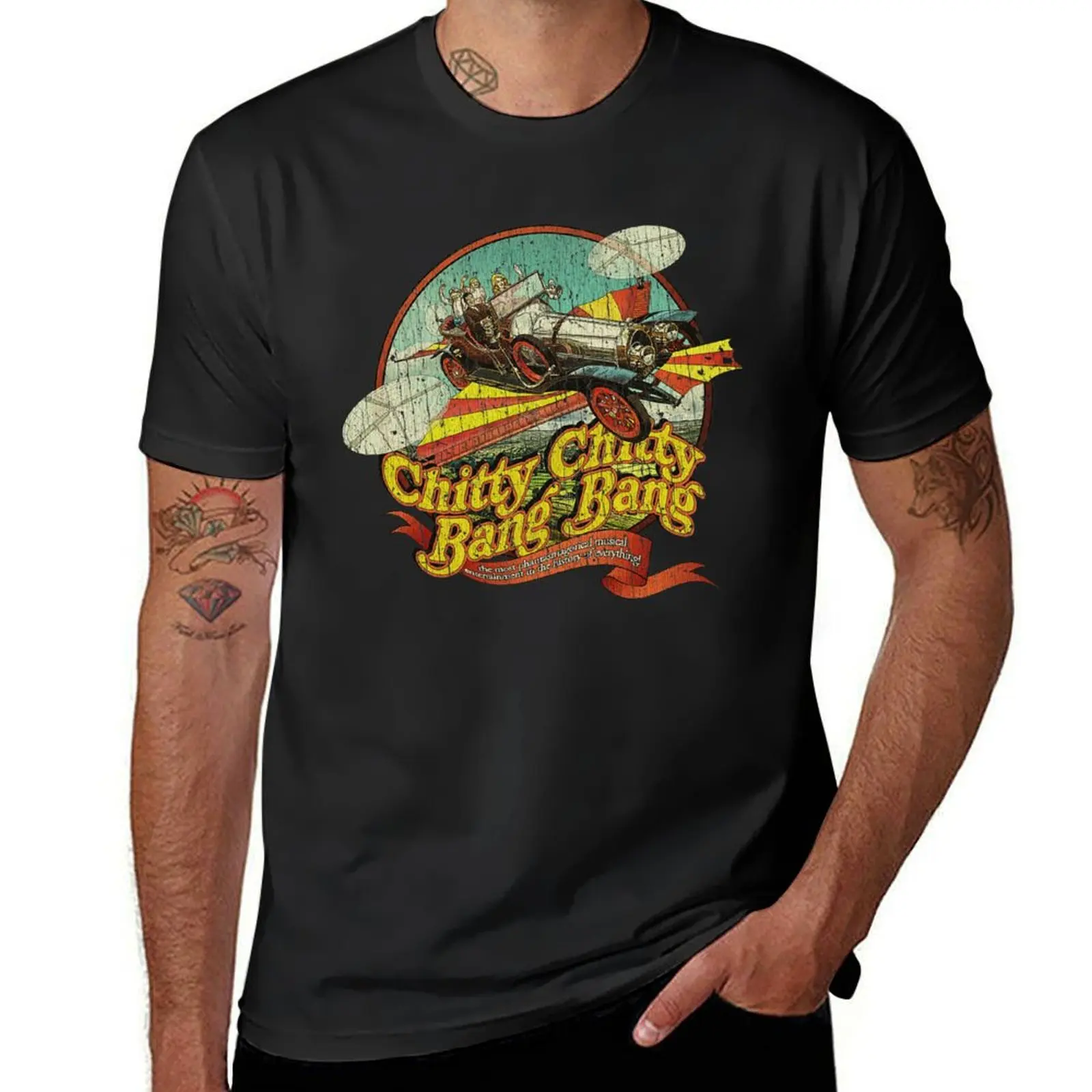 

Fantasy Chitty Chitty Bang Bang 1968 T-Shirt anime clothes funnys mens graphic t-shirts anime