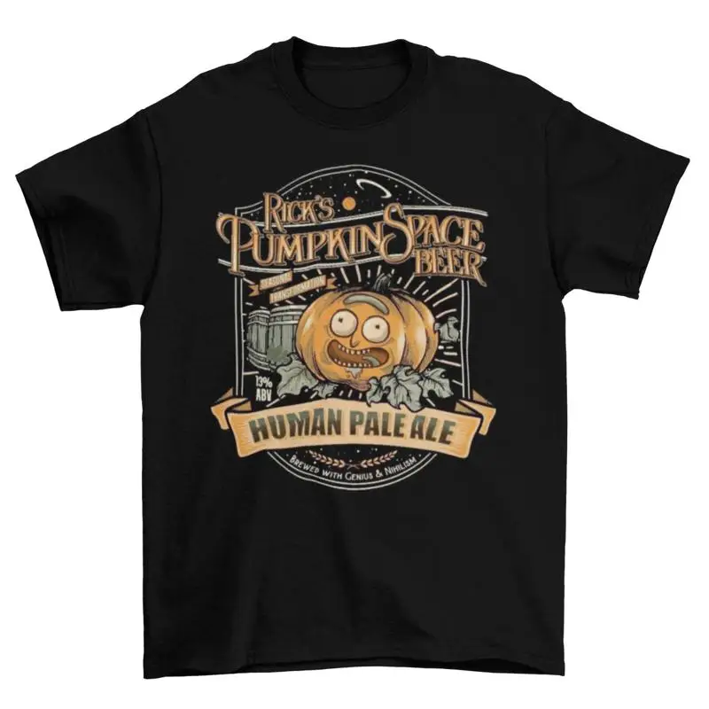 Pumpkin Spice Beer T Shirt Cotton Adult Tv Halloween New