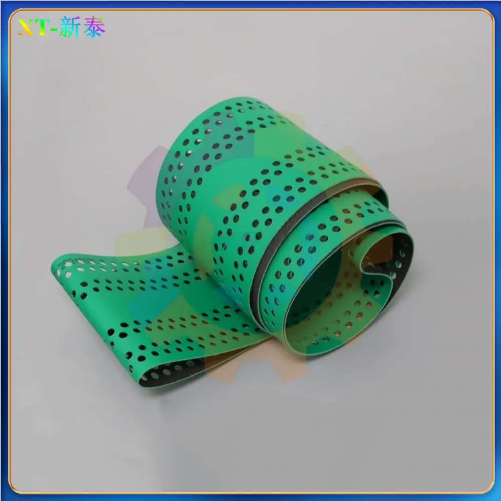 

2424x138mm CD74 XL75 Feeder Belt L2.020.014 Suction Tape for Offset Printing Machine Parts PU Flat conveyor belt with Holes