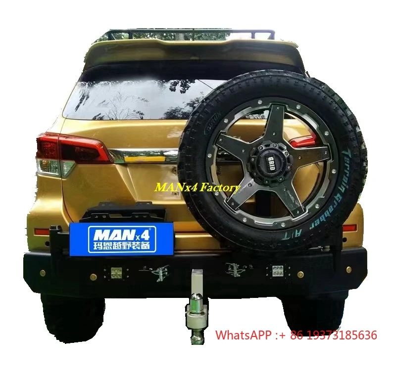 

Задний бампер MANx4 Off-Road Steel для Nissan Terra 2018+