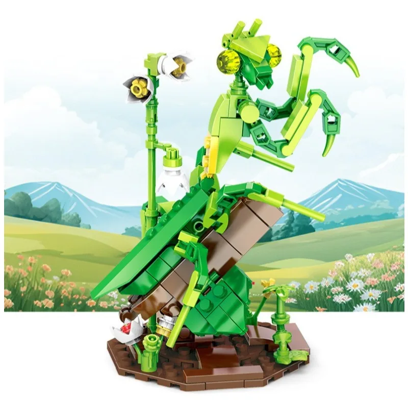 

New 3D Building Blocks SeriesFloral Furniture Decorative Wall Hanging Assembly DIY Toys for Girls' Weddings and Festivals