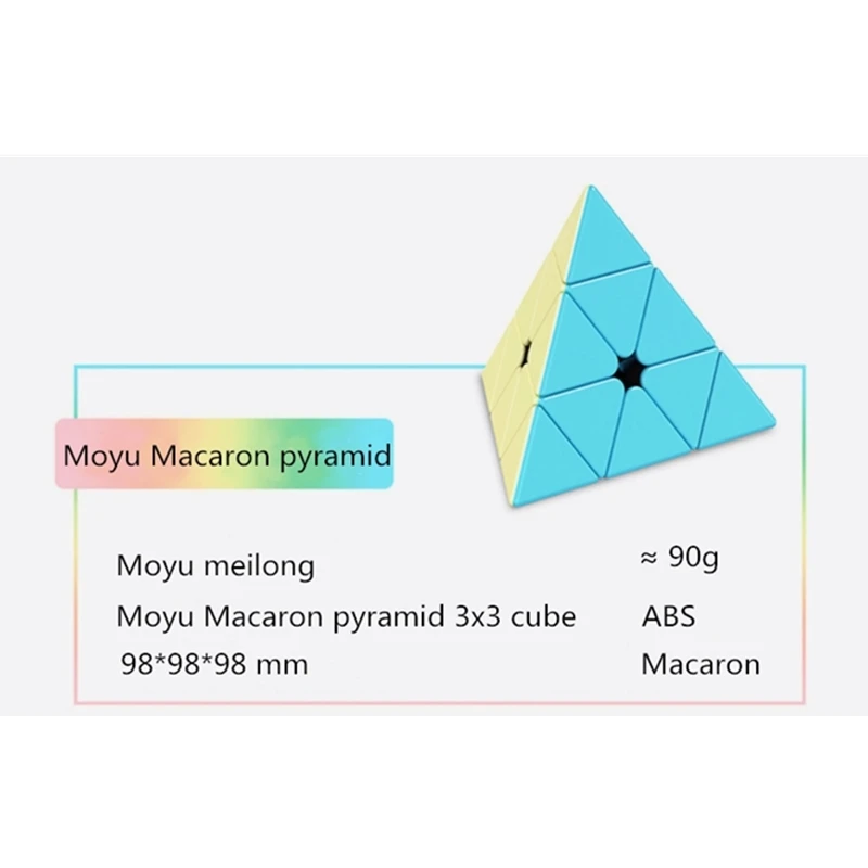 Moyu Macaron Cube , Moyu 3x3x3 cube. Speed cube Moyu 2x2 cube，Game cube for children