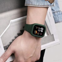 Case+Silicone Sports Watch strap for Redmi watch 3 active/Lite Replace Smart watch strap Waterproof for redmi watch 3active/Lite