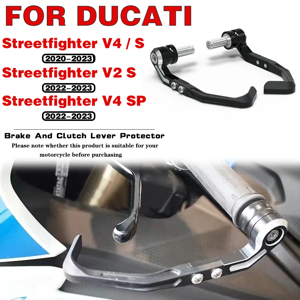 

Motorcycle accessories Brake Clutch Lever Protector Kit For DUCATI Streetfighter V4 S SP SP2 V2 S 2020 2021 2022 2023