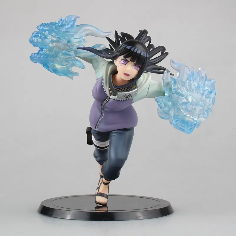 Anime Hinata Hyuga Taijutsu Battle Ver. GK PVC Action Figure Game Statue Collection Model Kids Toys Doll Gifts