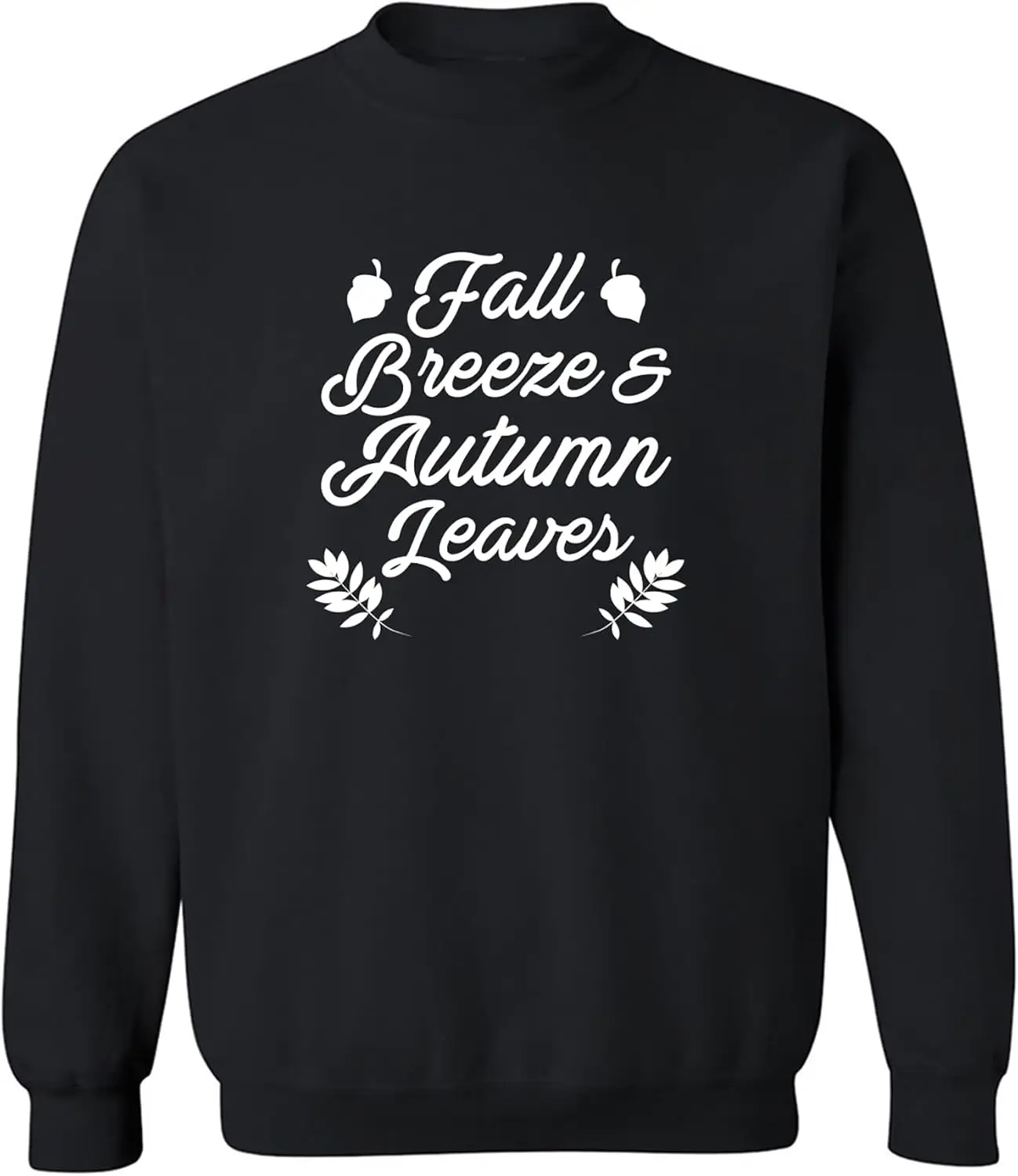 

zerogravitee Fall Breeze & Autumn Leaves Crewneck Sweatshirt