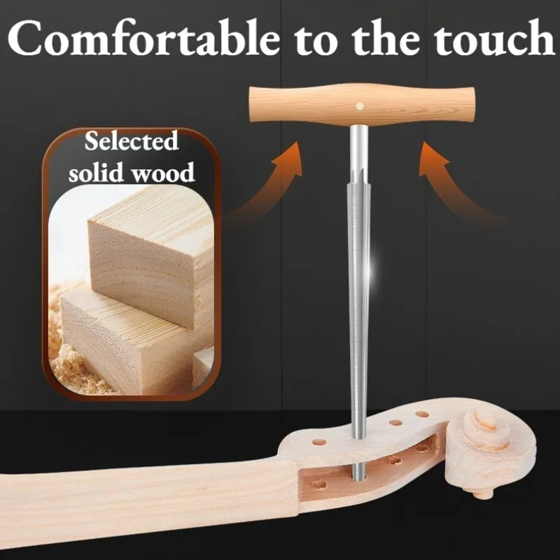 المفصلي المعدني الصلب الخشب التواء سميكة زيادة على شكل حرف U مستقرة السلس الوتد ثقب توسيع ملحقات الآلات الموسيقية