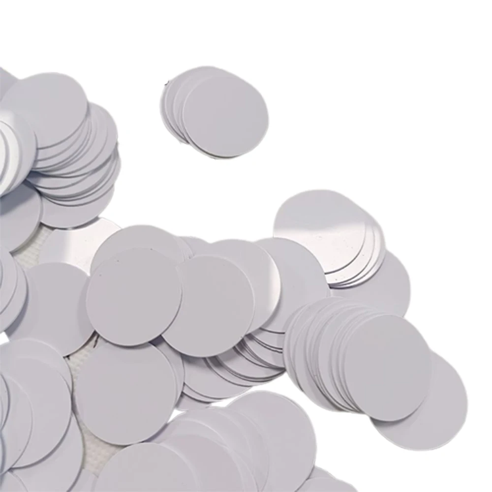 5/10PCS RFID Access Control Coin Card NFC Smart Chip Tag 13.56Mhz 25MM Rewriteable Copy Sticker 1K S50 Badge UID Change Key