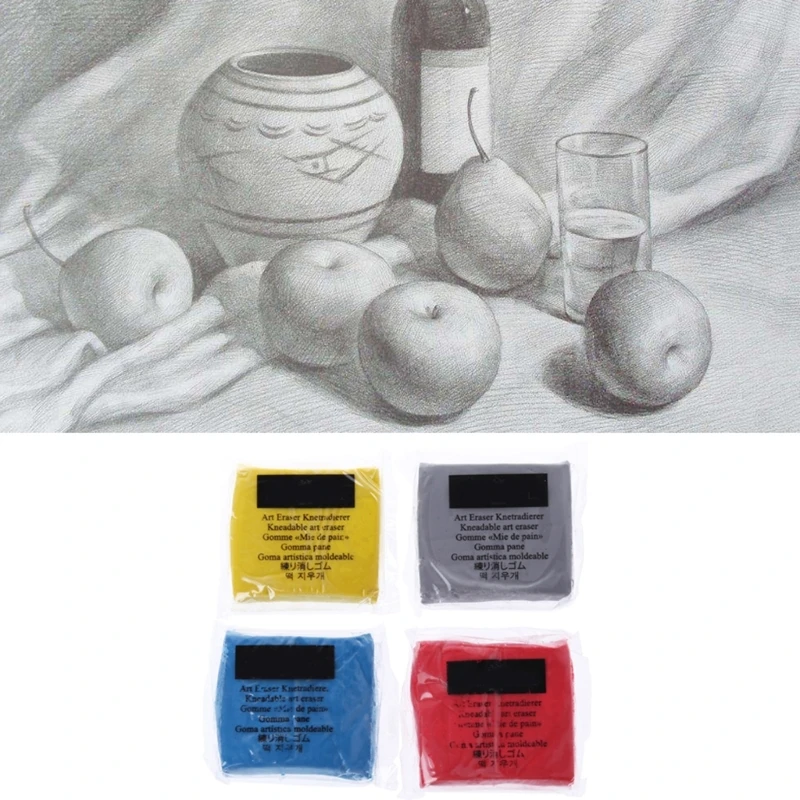 Разноцветные Ластики для смешивания, смешивания, разглаживания и искривления