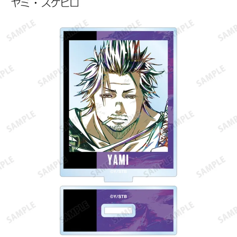 Anime Black Clover Asta Yuno rectangle Acrylic Figure Stand Model Plate Keychains Desktop Ornament Festivals Gifts view 4