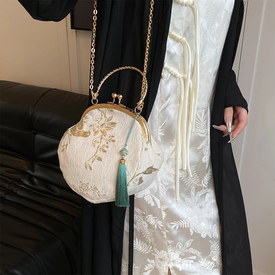 The exquisite handbag full of Chinese charm, elegance and solemnness, elegant and luxurious temperament, high-grade feel