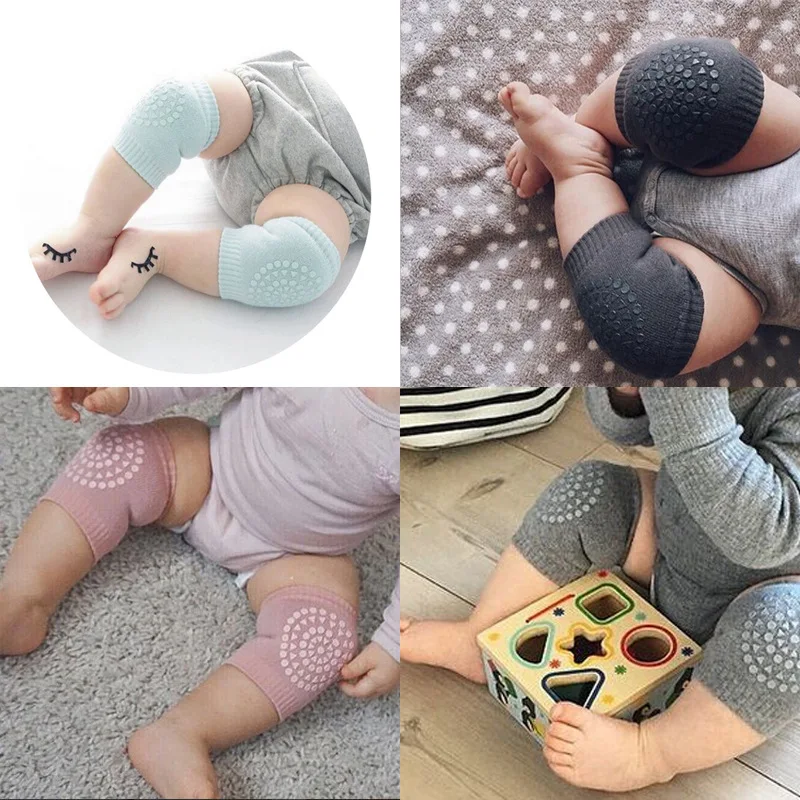 Baby Knee Pads Crawling Safety Kids Crawling Elbow Cushion Baby leg warmers Infant Anti-Slip Knee gaiters Protector for children