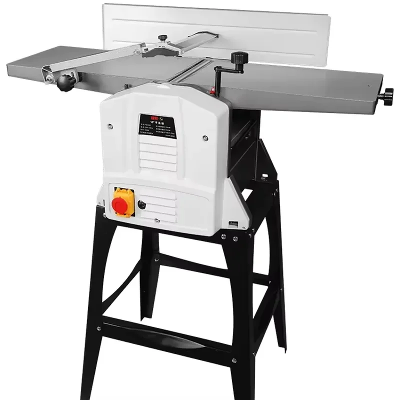 10" High Power Multi-Function Surfacing Thicknesser Wood Planer Jointer with 220V Motor for Woodworking Industries