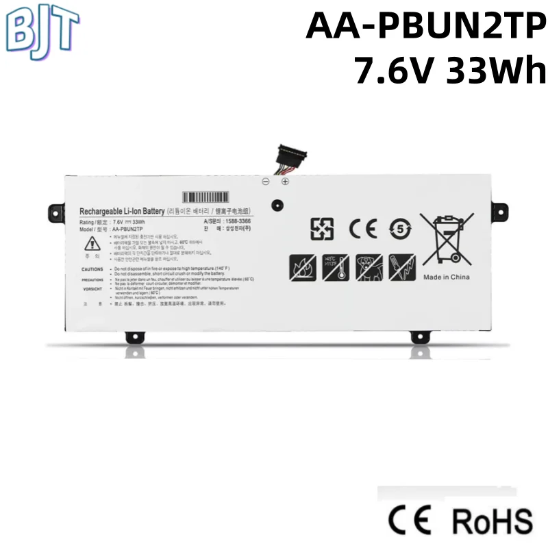 

New 7.6V 33Wh 4300mAh AA-PBUN2TP Laptop Battery For Samsung Chromebook 3 NP500R3M XE500C13 NT500R3W NT500R3M 4Cell