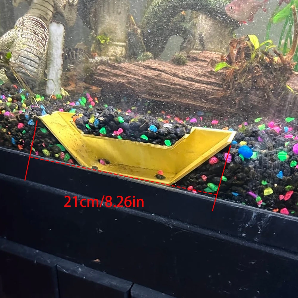 Aquarium cave Underground Aquarium Tunnel Fish Hide for Shrimp and Fish play and resting place