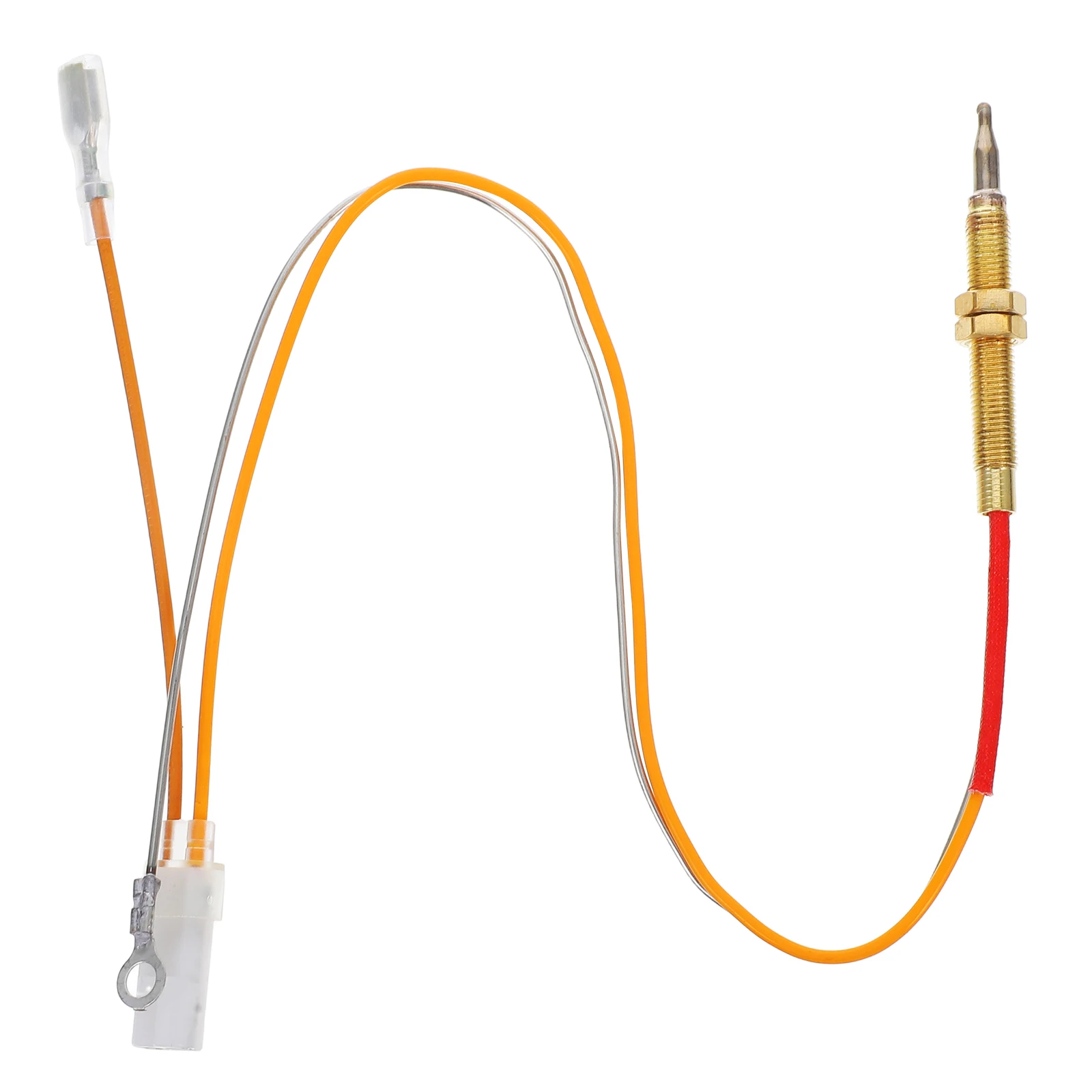 

Double Line Gas Stove Accessories Copper Thermocouple Needle Protection Easy Installation Water Heater Thermocouple
