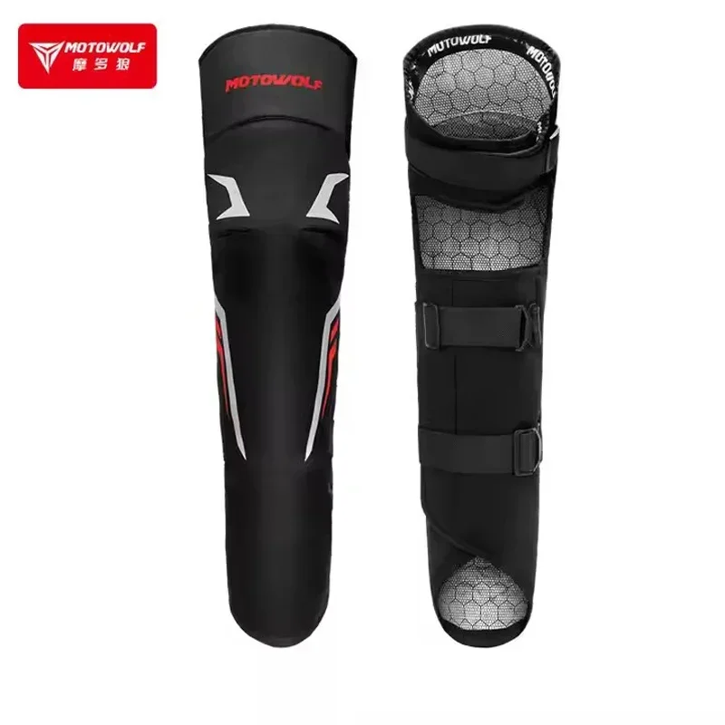 

Motorbike Riding Leg Guards Windproof Cold Anti-Wrestling Thickened Windshield CE Protective Gear Winter Warm Long Knee Pads