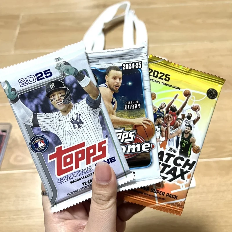 KAYOU New TOPPS Star Card 2025 NBA MATCH ATTAX Basketball Battle Card Energy Pack Genuine Card Holiday Gift