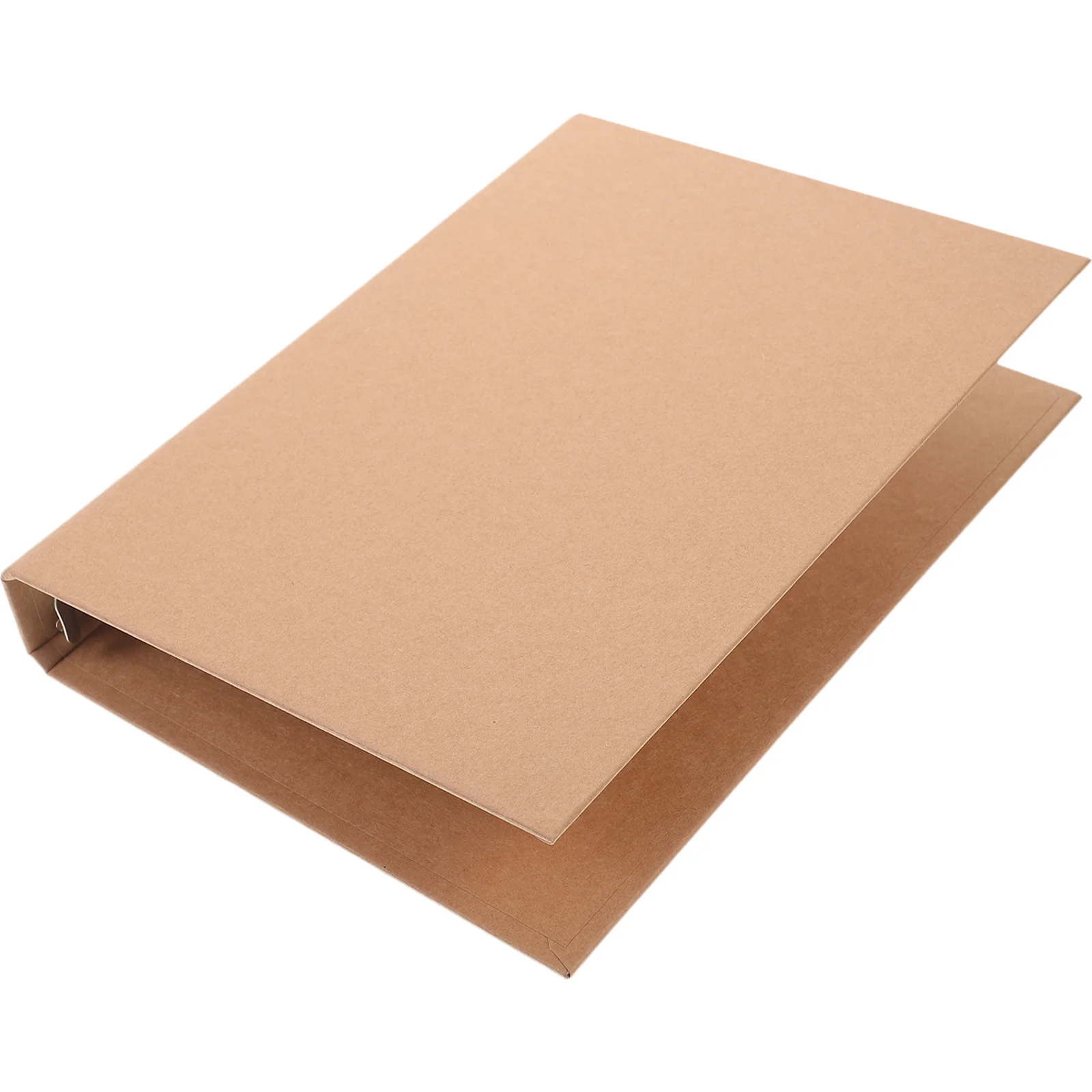 Loose-leaf Book Cover Kraft Paper Binder Notebook Covers Spiral Zipper Hard Hand Account Shell Campus