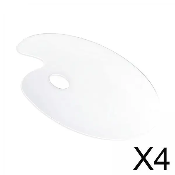 Profesjonalna akrylowa paleta do mieszania makijażu, kompaktowa, przenośna tacka, organizer na puder i cienie do powiek do zestawu kosmetyków.