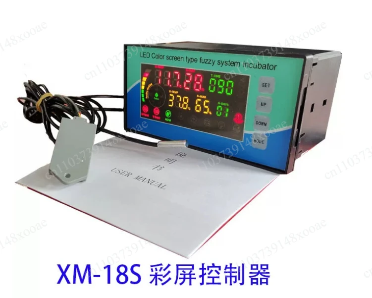 Automatic Egg Incubator Controller XM-18D Digital AC 220V, Mini Thermostat Control System with Temperature Humidity Sensor