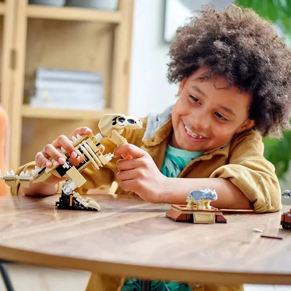 وضع الديناصور حفريات الديناصور 76940 مجموعات مكعبات البناء مناسبة لهدايا عيد الميلاد المتوافقة مع جزيئات Legoed