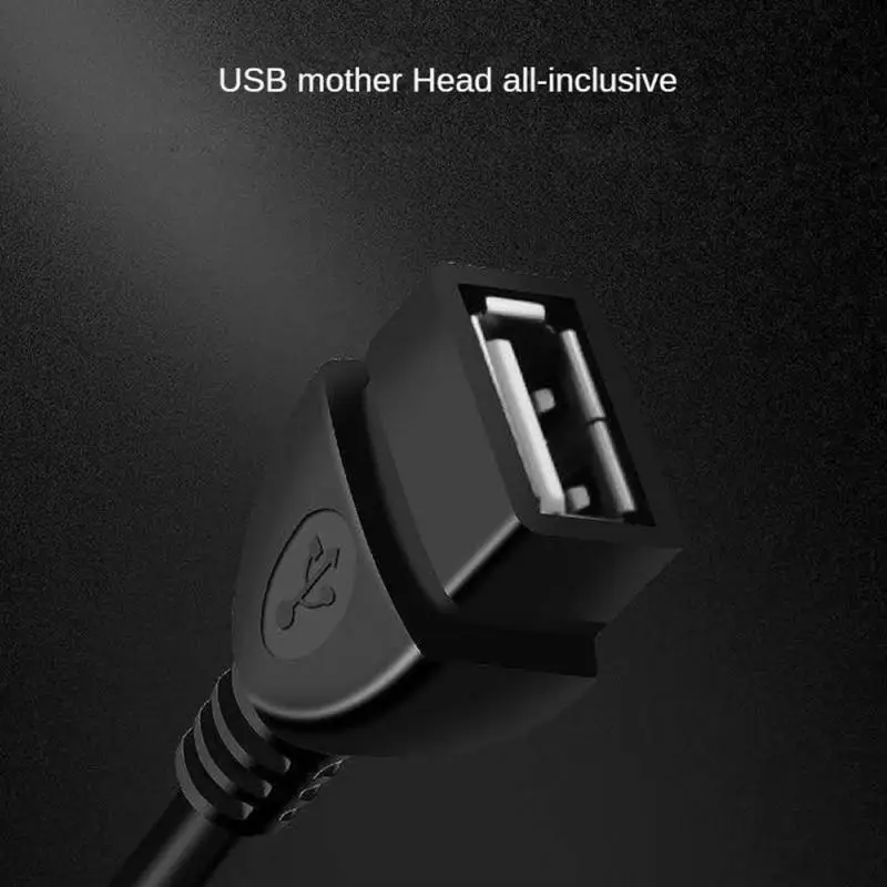 1/3/5PCS USB 2.0 Cable Extension Cable 0.6m/1m/1.5m Wired Data Transmission Cable Display Projector Super High Speed Data