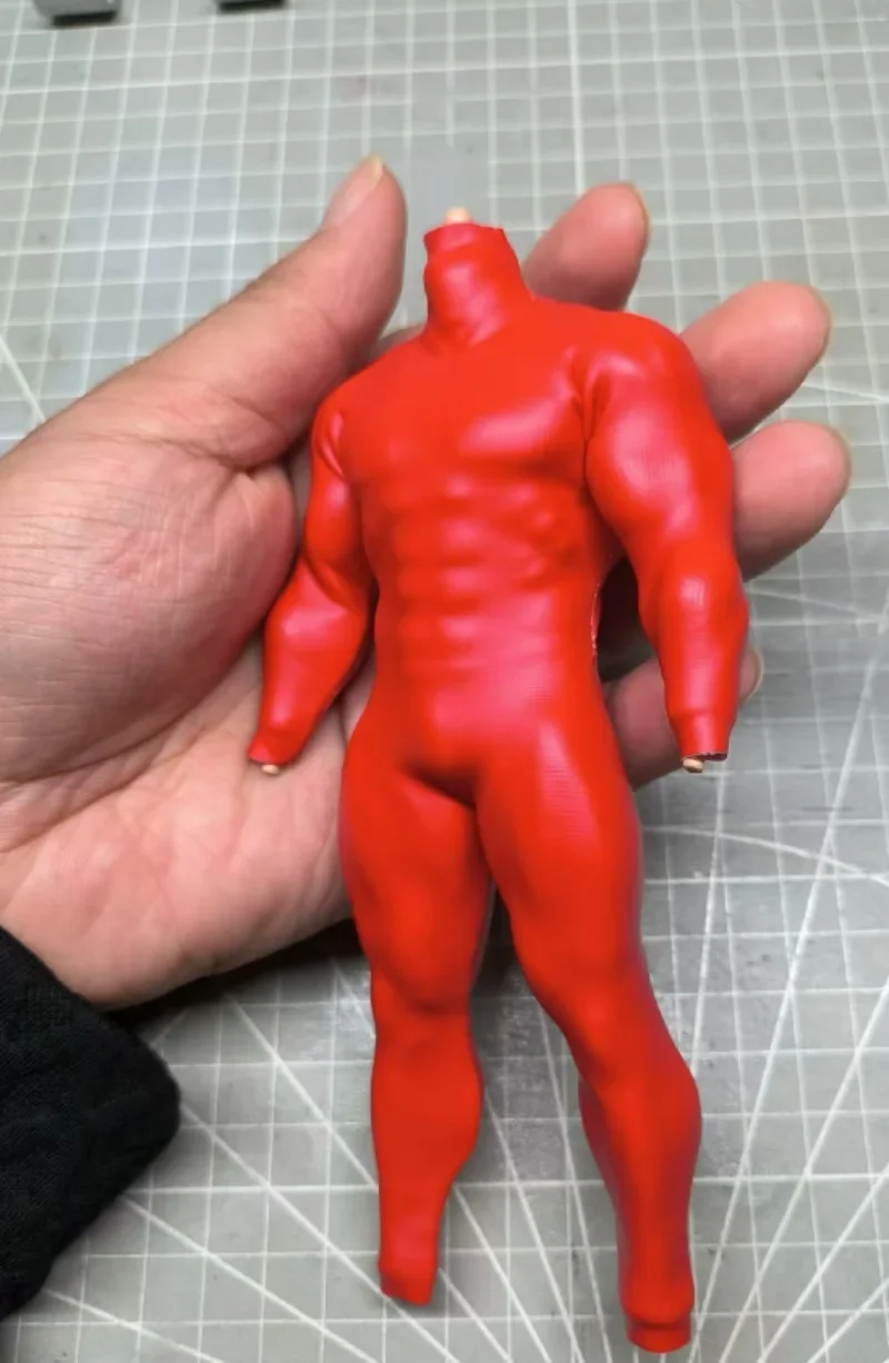 1/12 Scale Red Jumpsuit Model for 6'' Adam01 Mufftoys