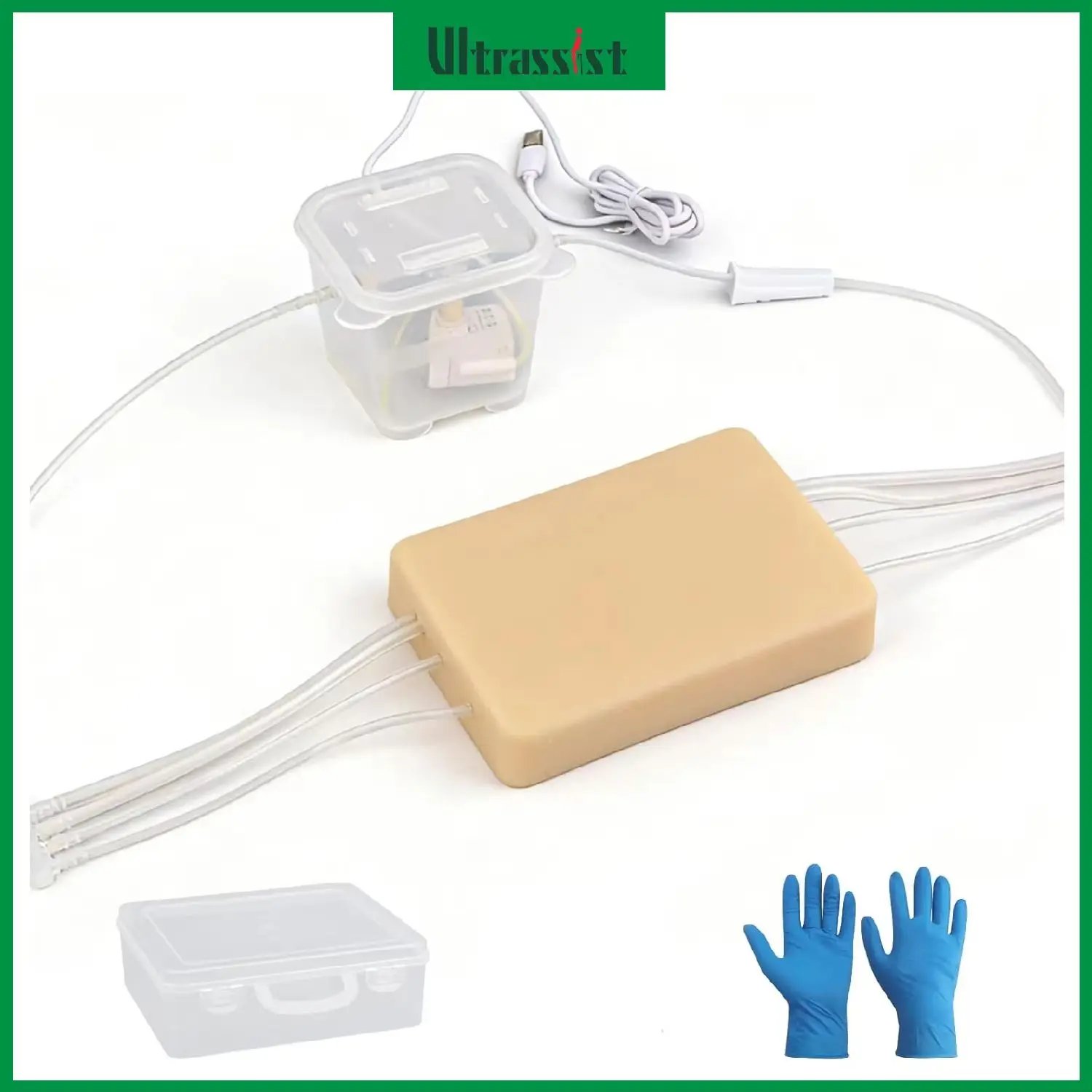 Ultrassist Ultrasound Vascular Puncture Training Pad Ultrasound-Guided Injection Vascular Access Simulate for Medical Education