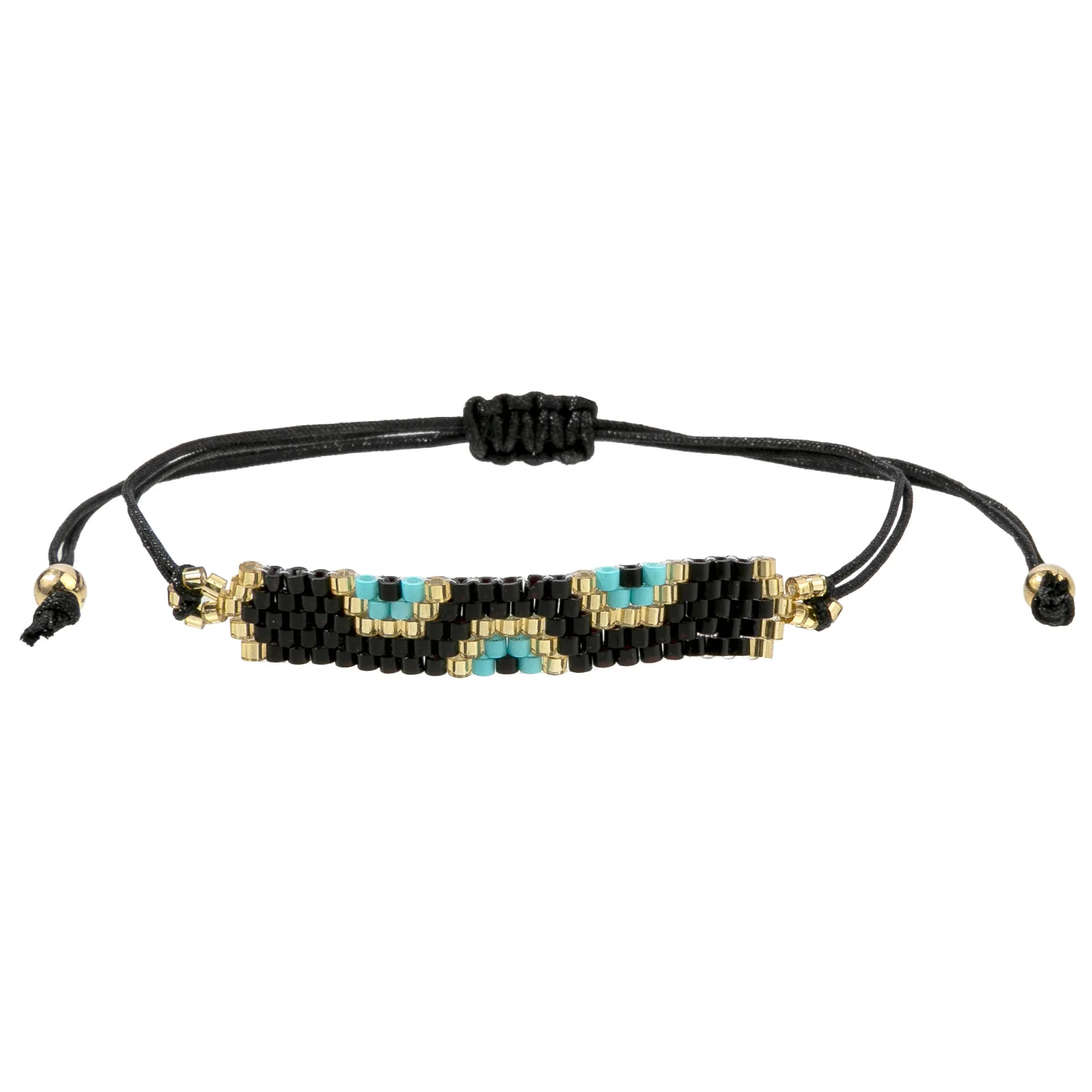 

Браслет из бисера ручной работы 2025 года, творческий глаз, индивидуальный богемный градиент, режим ручного плетения, регулируемый модный браслет из бисера