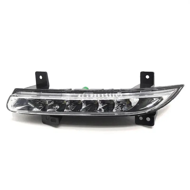 Best-Selling 4X Car Front Right LED DRL Fog Light For Renault Fluence 2014+ Auto Driving Lamp Daytime Running Light Bumper Lamp