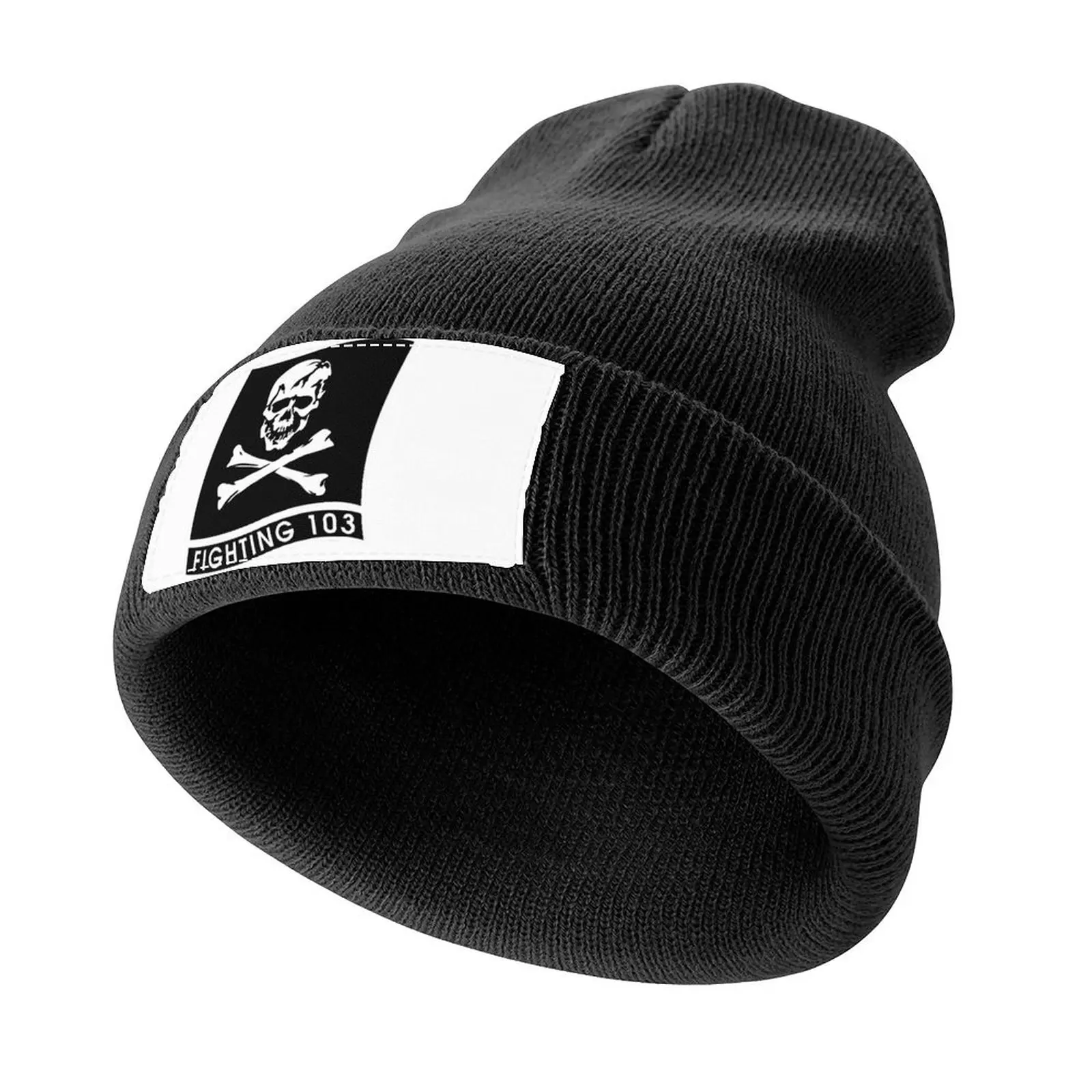 

More Then Awesome Vfa 103 Jolly Rogers Cool Graphic Gifts Knitted Cap Icon Christmas Hat Men's Women's