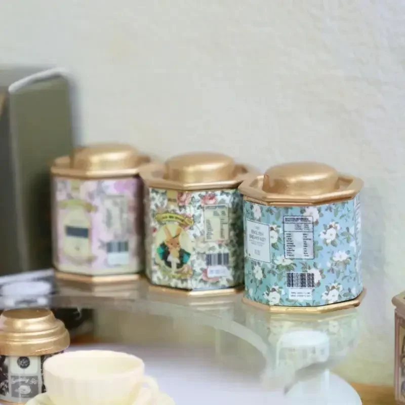 1/12 Poppenhuis Miniatuur Koffie Kan Thee Kan Model Simulatie Item Ornament Mini Speelgoed Meubels Accessoires Voor Poppenhuis Decor