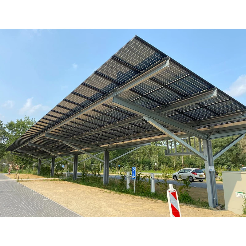 

High-Strength Aluminum Alloy Solar Carport Mounting System Brackets Ground PV Carport Structure Cost