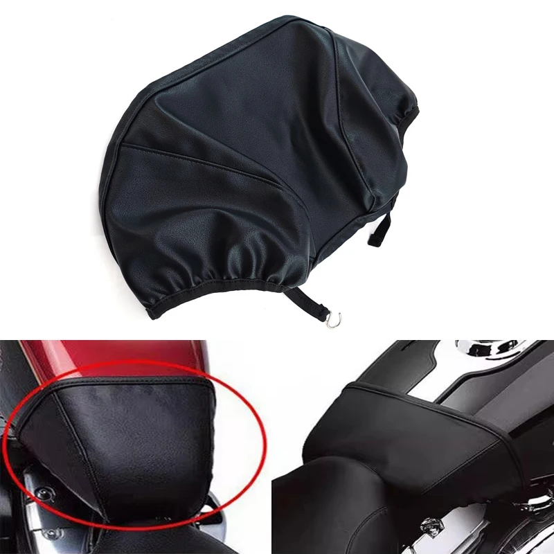 For Harley Glide Softtail Dana Sportsman 883 1200 Fuel Tank Protection Dustproof Scratchproof Cover Leather Case Protective Slee